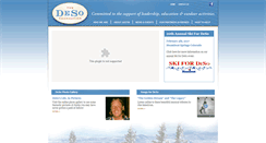 Desktop Screenshot of desofoundation.org